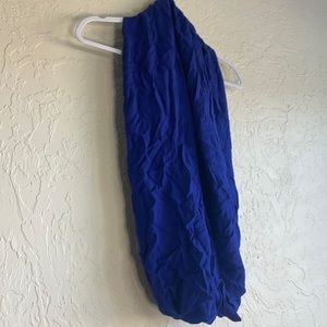 Blue Loop Scarf
